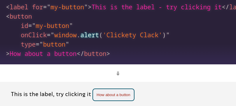 Attaching a label to a button — Rupert Angermeier
